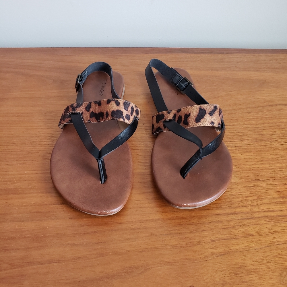 Maurices Cheetah Sandals